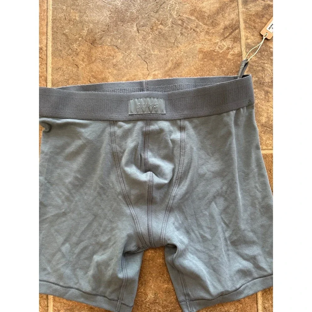 Skims Cotton 5 Inch Boxer Brief Kyanite Size Small